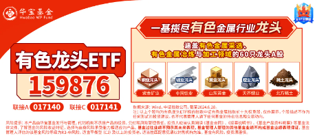 稀土逆市活跃！有色龙头ETF（159876）盘中上探2．5%，广晟有色触板，机构：或开启稀土磁材成长大年